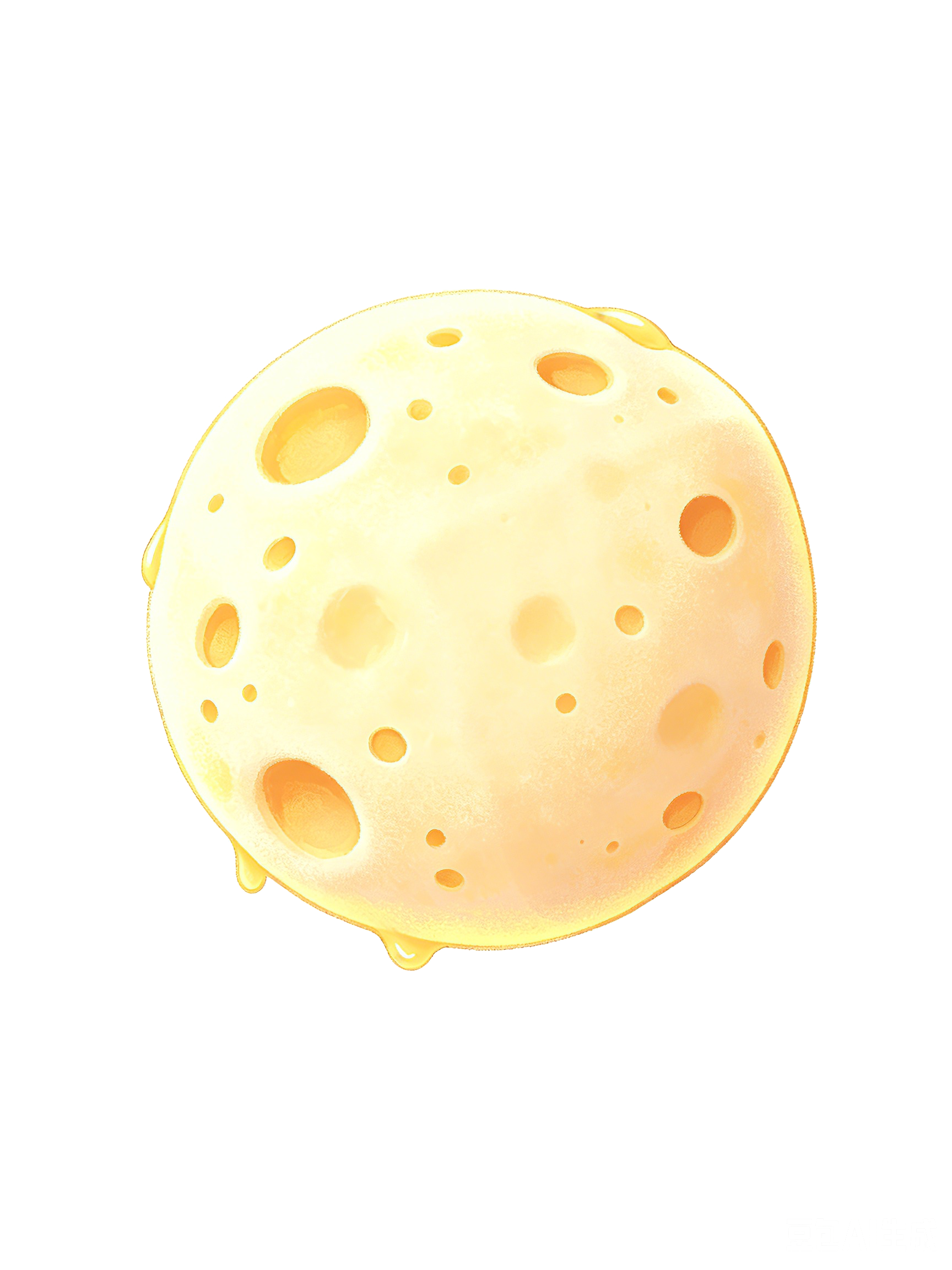Cheese Moon — AI Cheese mascot